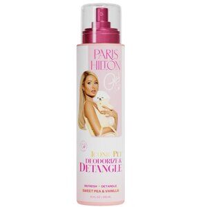 Paris Hilton Pet Iconic Dog Grooming Spray Deodorize Detangle Fresh Scent Sweet
